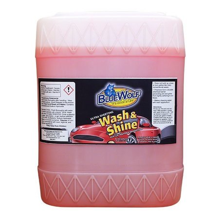 Blue Wolf Ultra Sheeting Car Wash 5G Tote BWCW5